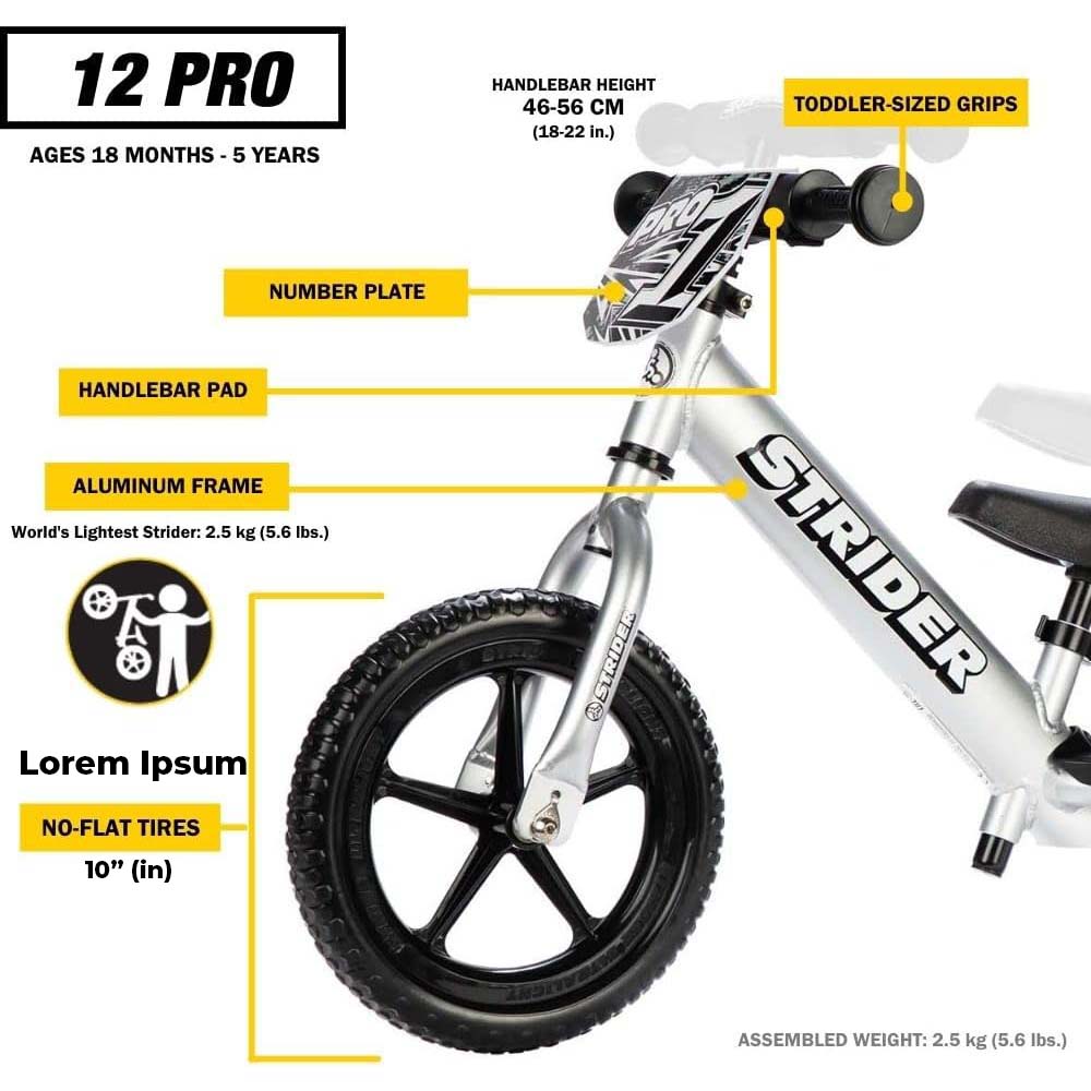 Strider 10 inch balance bike best sale
