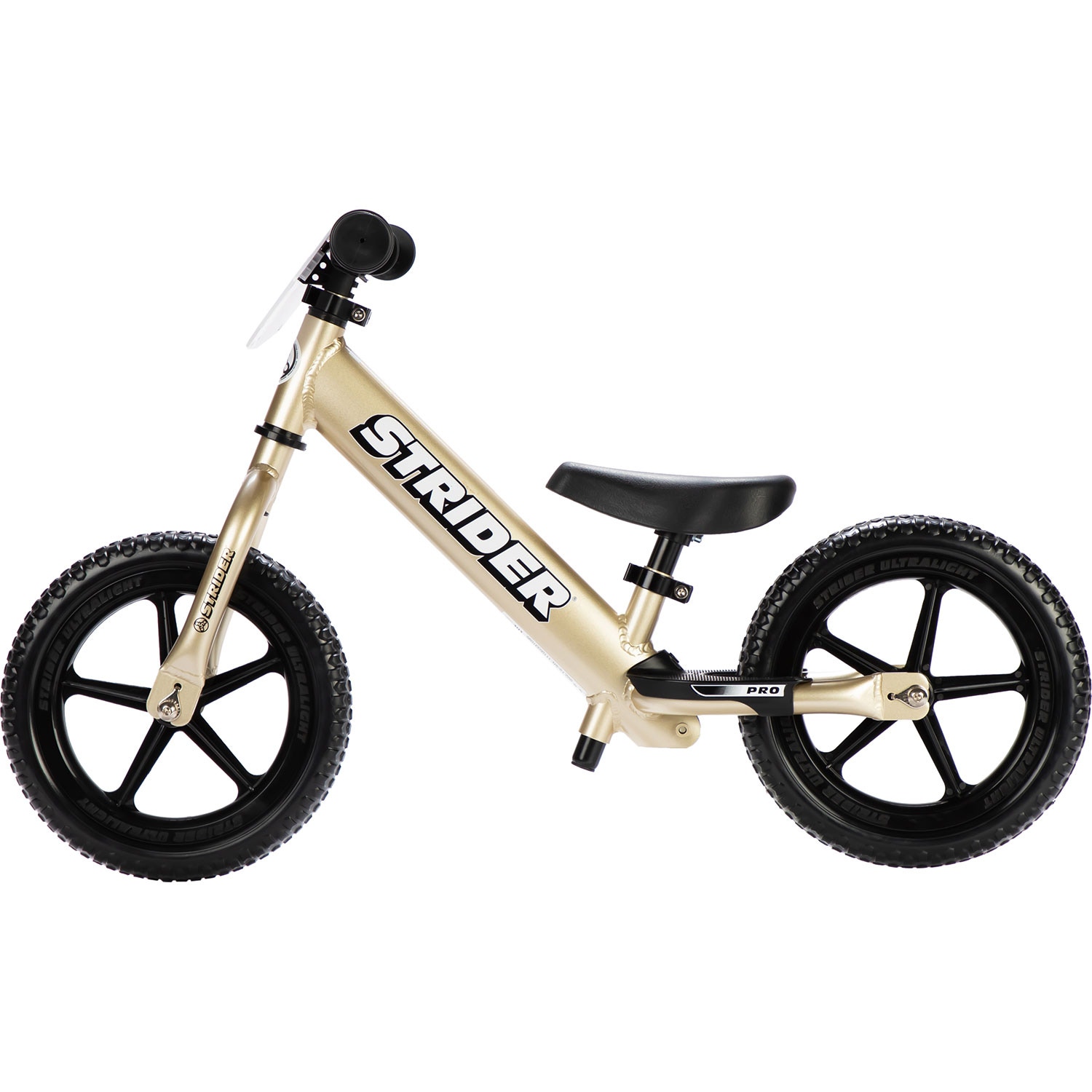 Strider 12 Pro Balance Bike Gold SkateHut