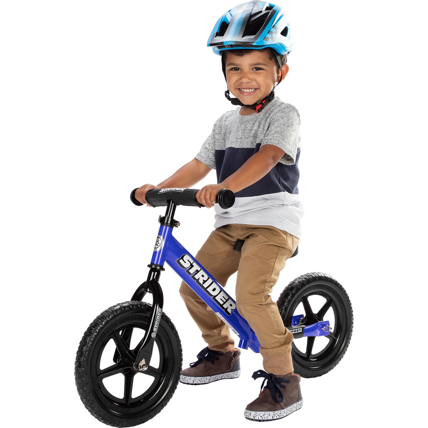 Strider 12 Sport Balance Bike Blue SkateHut