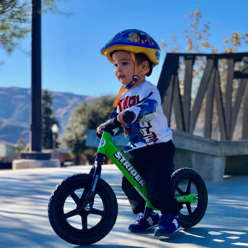 Strider bike green new arrivals