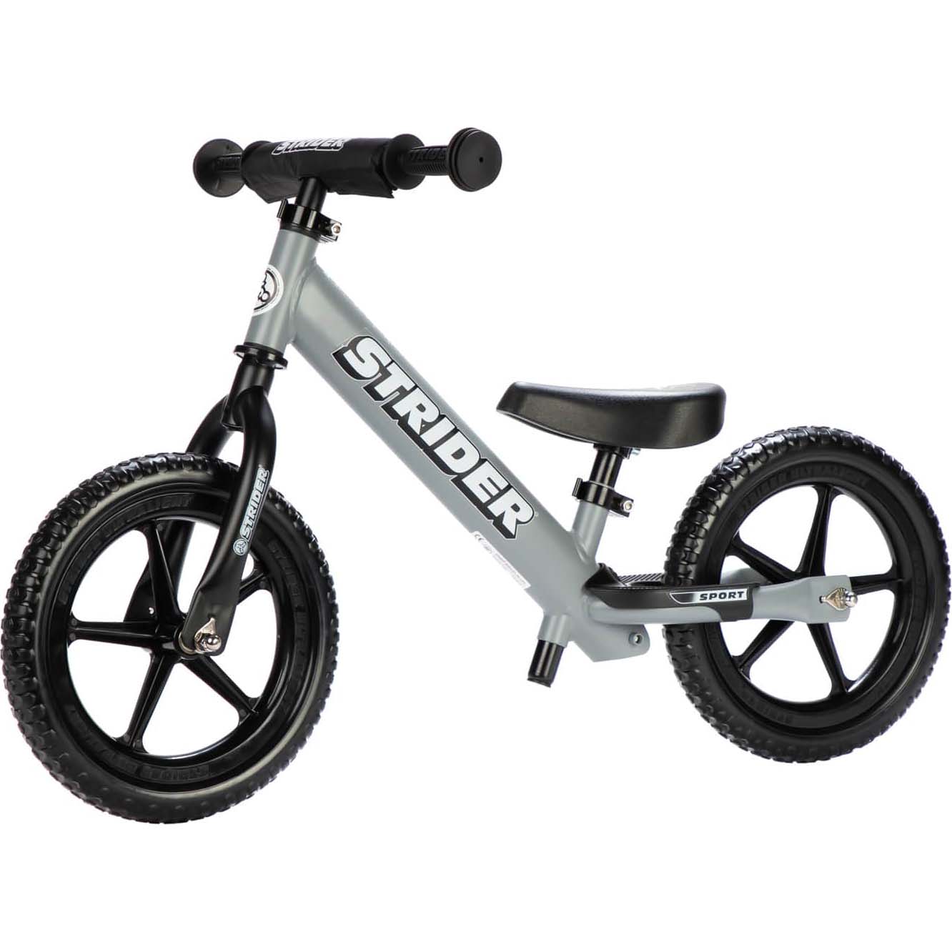 Strider 12 Sport Balance Bike Matte Grey