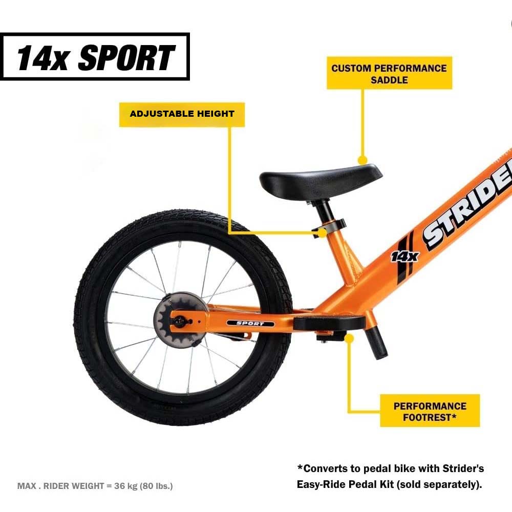 Strider pedal conversion kit 14x shop