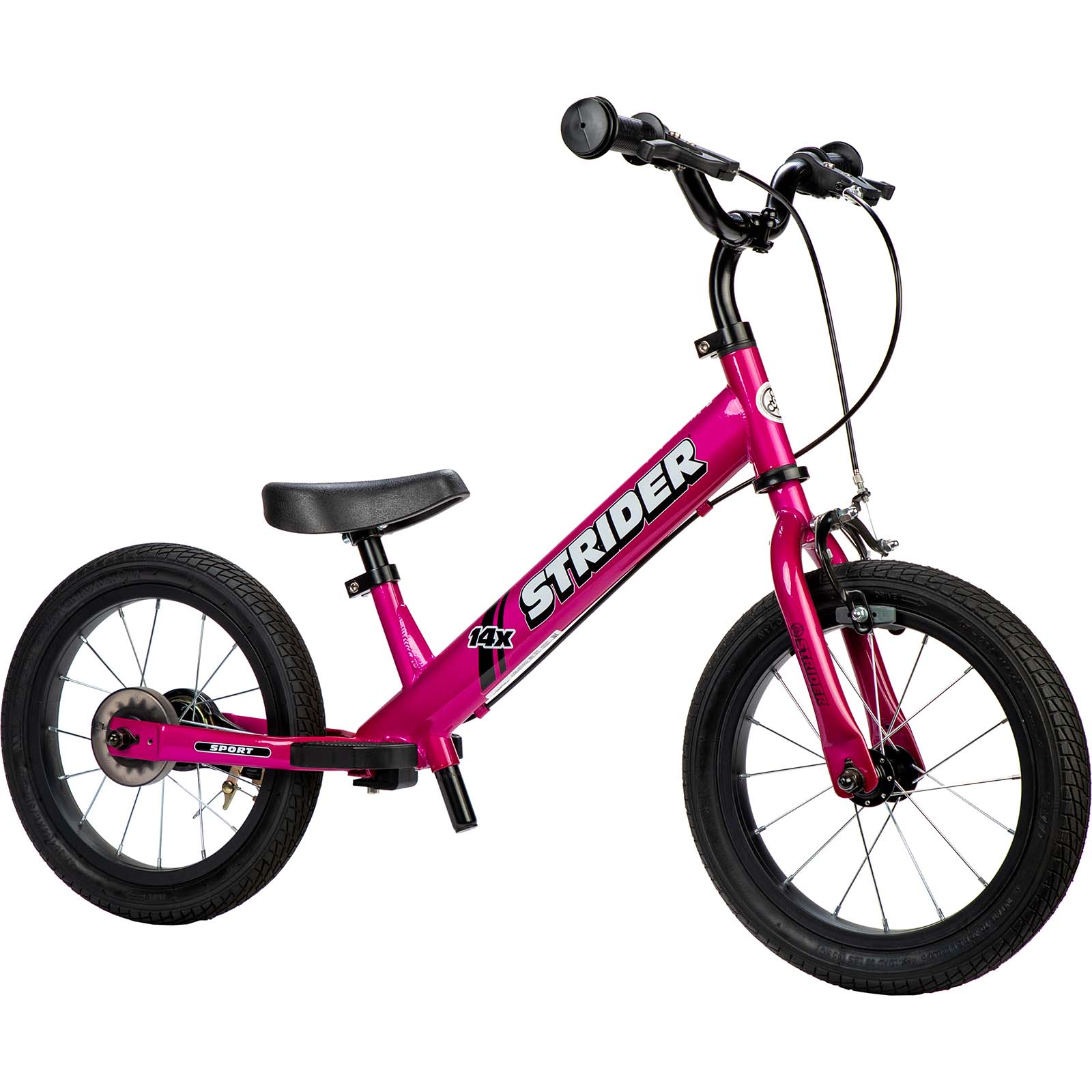 Strider 14x Sport Balance Bike - Pink | SkateHut