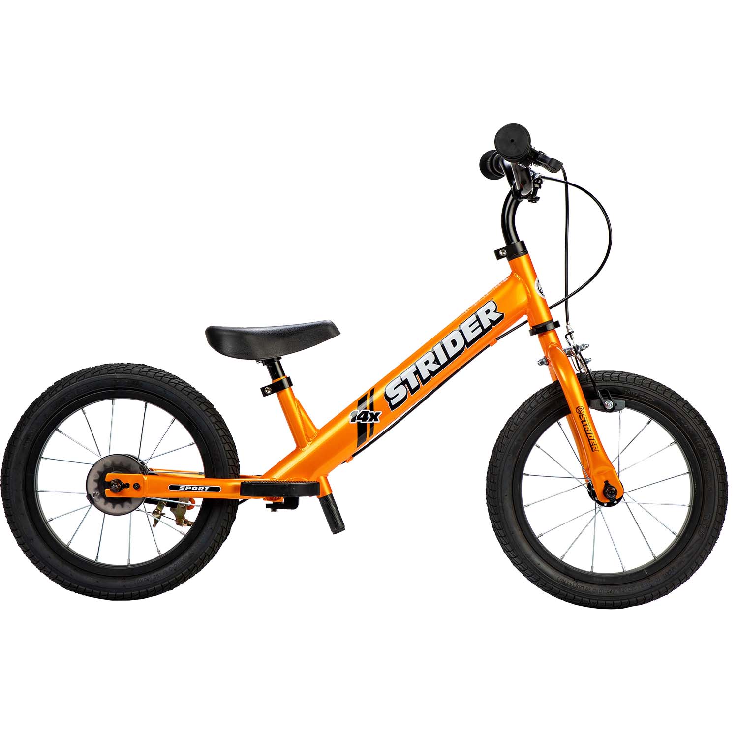 Strider 14x Sport Balance Bike Tangerine SkateHut