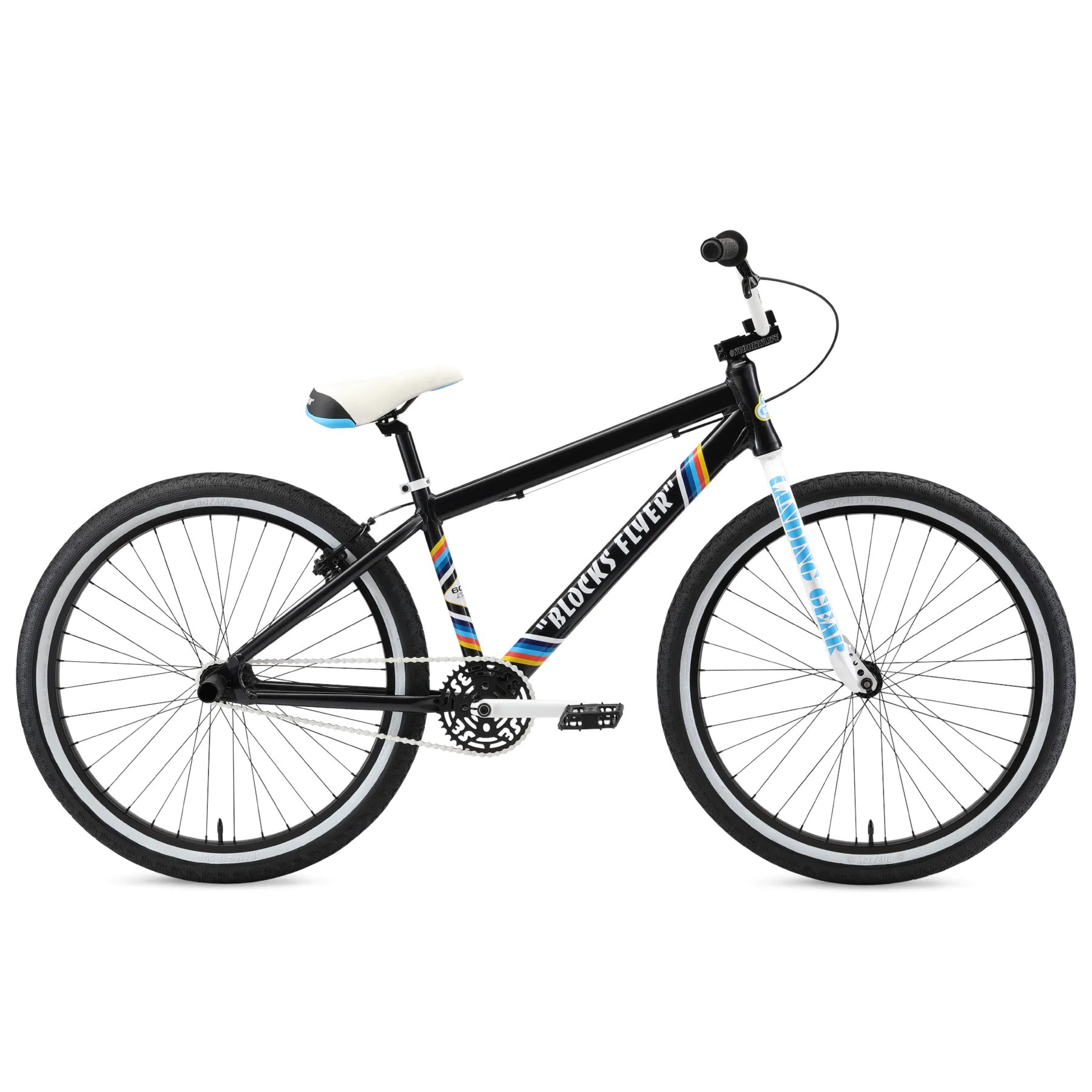 SE Blocks Flyer 26 2021 Complete BMX Black Sparkle SkateHut