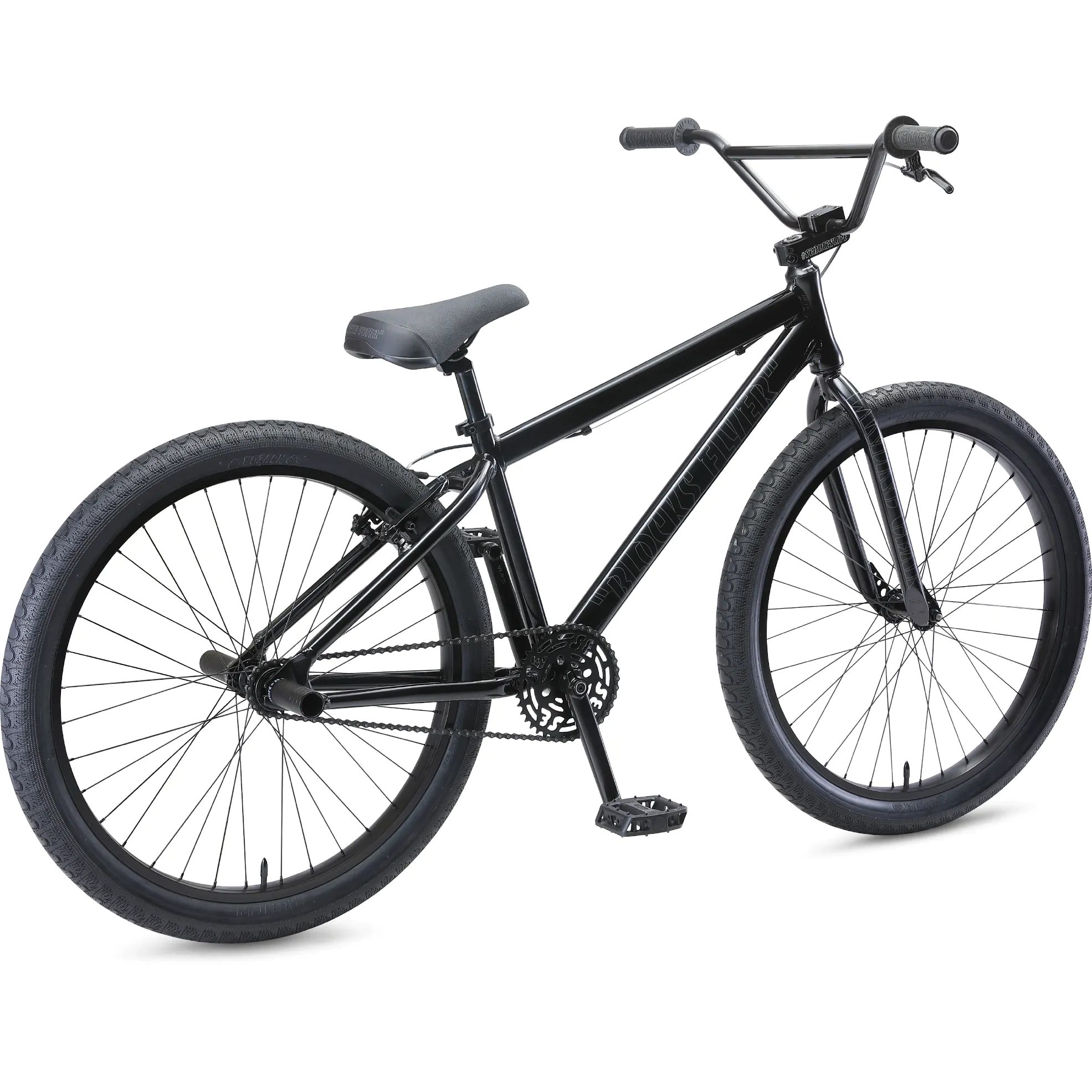 SE Blocks Flyer 26 2021 Complete BMX Stealth Mode Black SkateHut