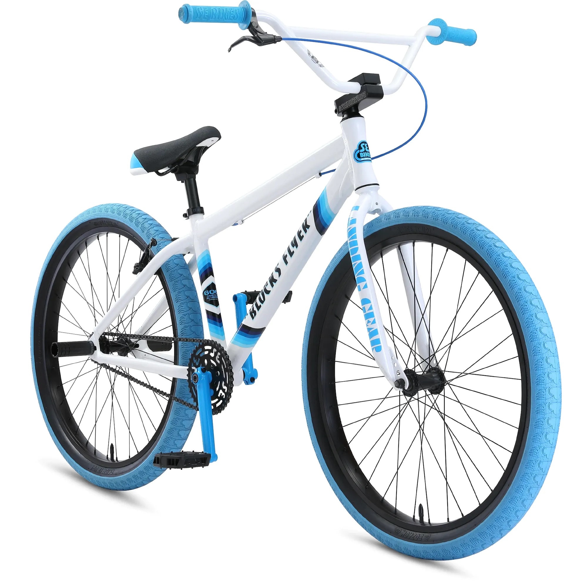 SE Blocks Flyer 26 2021 Complete BMX White SkateHut