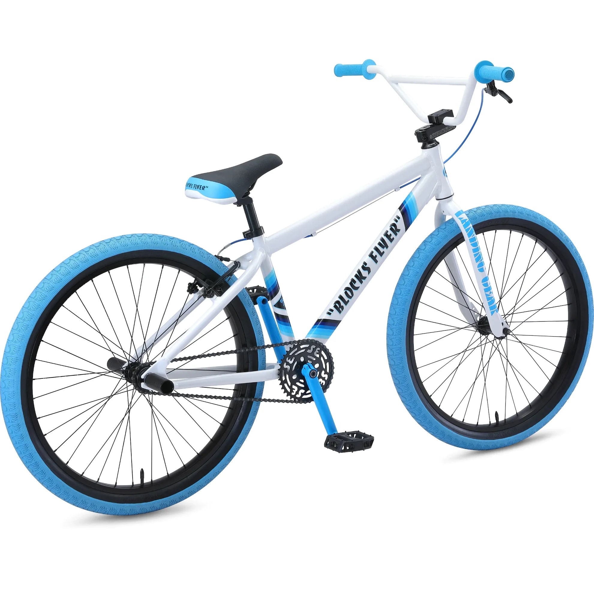 SE Blocks Flyer 26 2021 Complete BMX White SkateHut