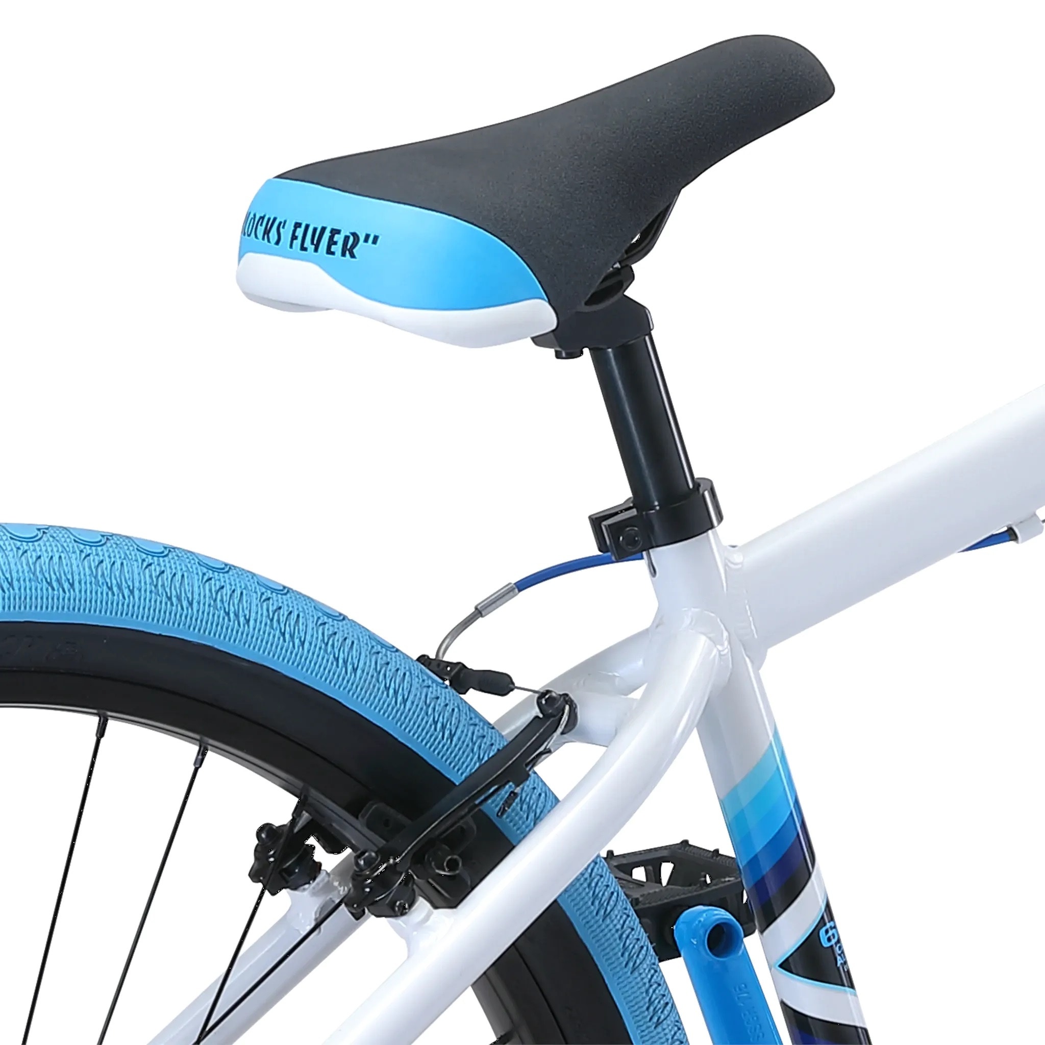SE Blocks Flyer 26 2021 Complete BMX White SkateHut