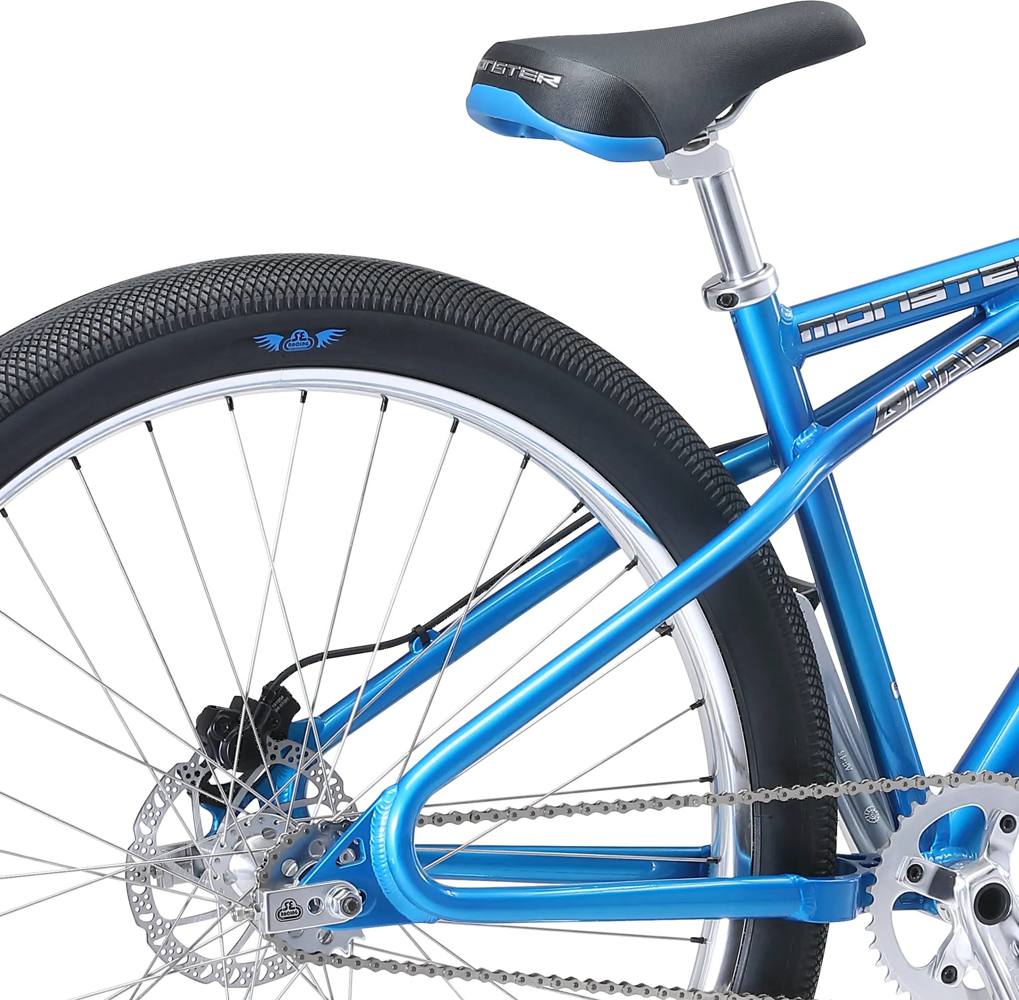 SE Monster Quad 29 2021 Complete BMX Blue SkateHut