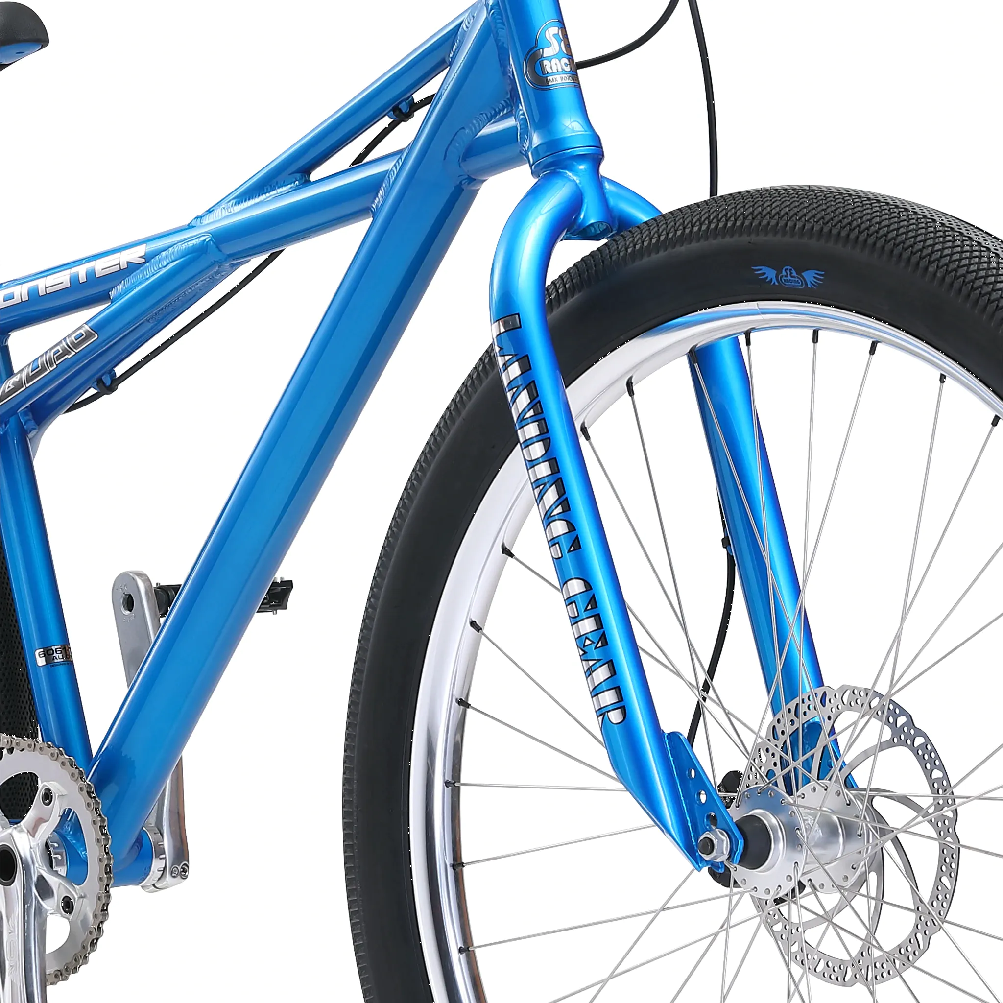 SE Monster Quad 29 2021 Complete BMX Blue
