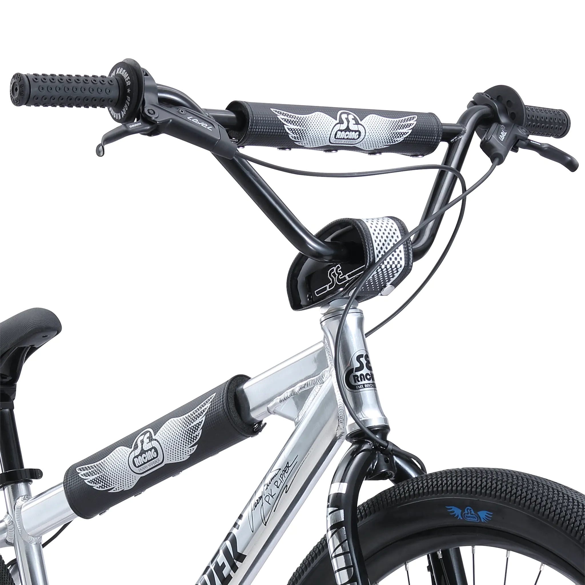 SE Perry Kramer Ripper 27.5 2021 Complete BMX High Polish Silver