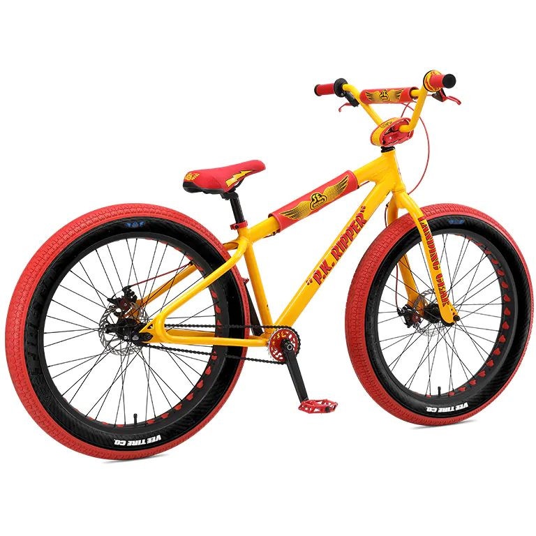 SE Fat Ripper 26 Complete BMX Yellow