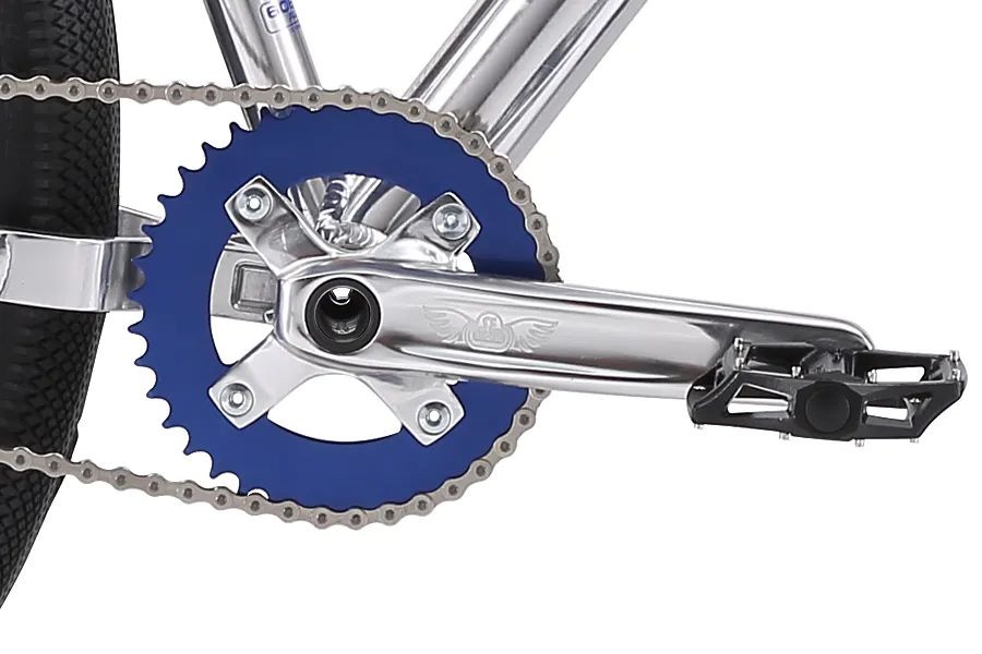 SE Monster Quad 29 Complete BMX High Polish Silver SkateHut
