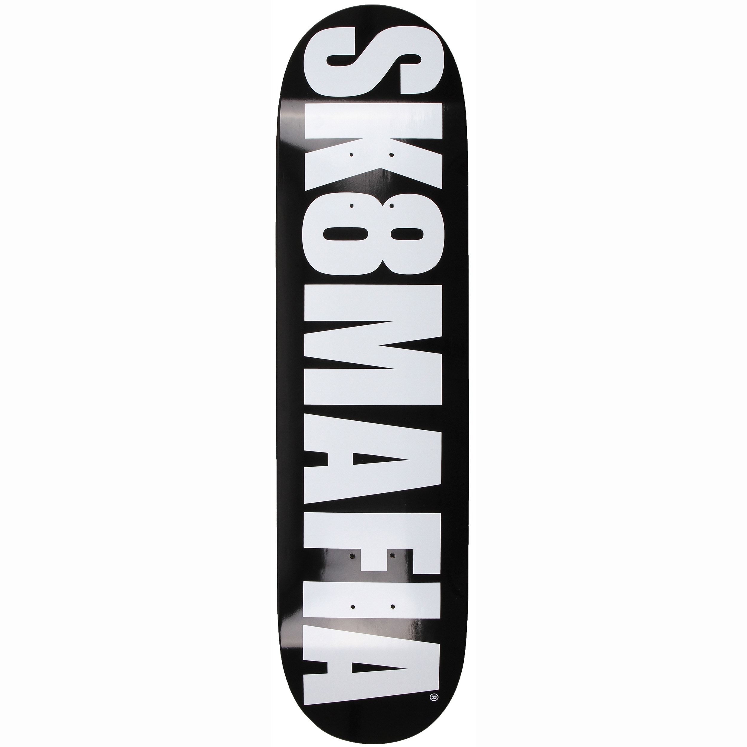 Sk8 Mafia OG Logo Skateboard Deck Black 8