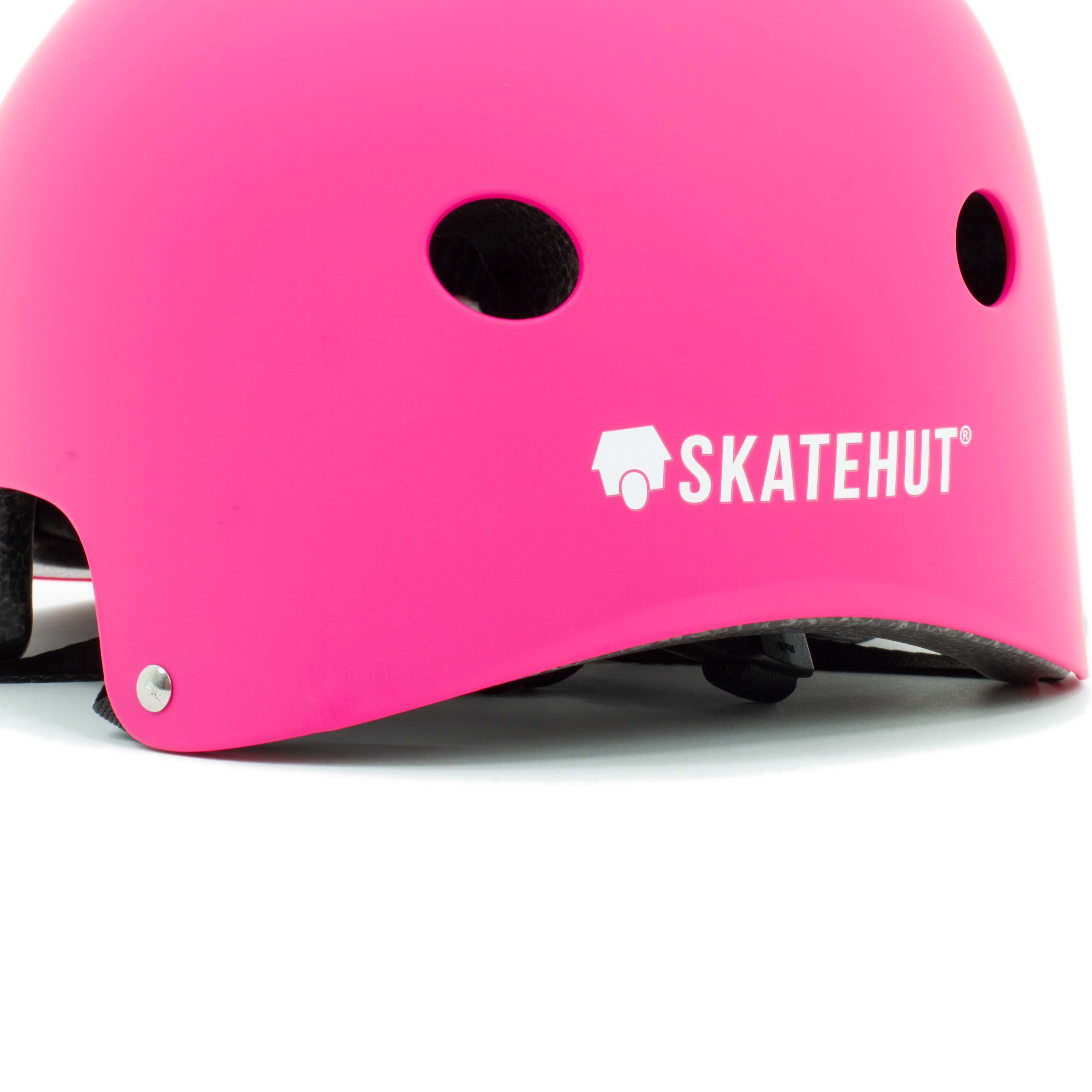 SkateHut Urban Sport Helmet Matt Fluo Pink SkateHut