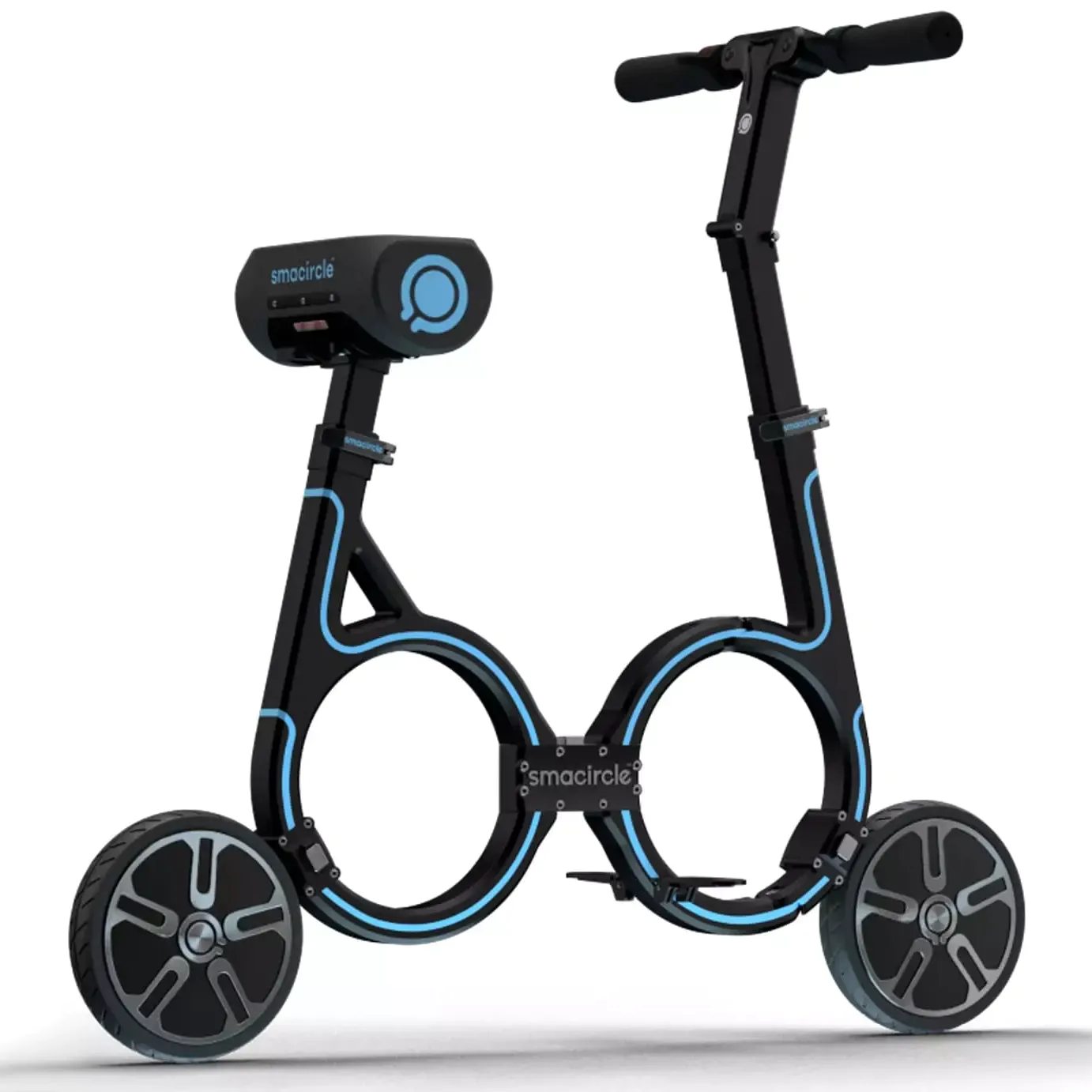 Smacircle S1 Foldable Electric Bike Black