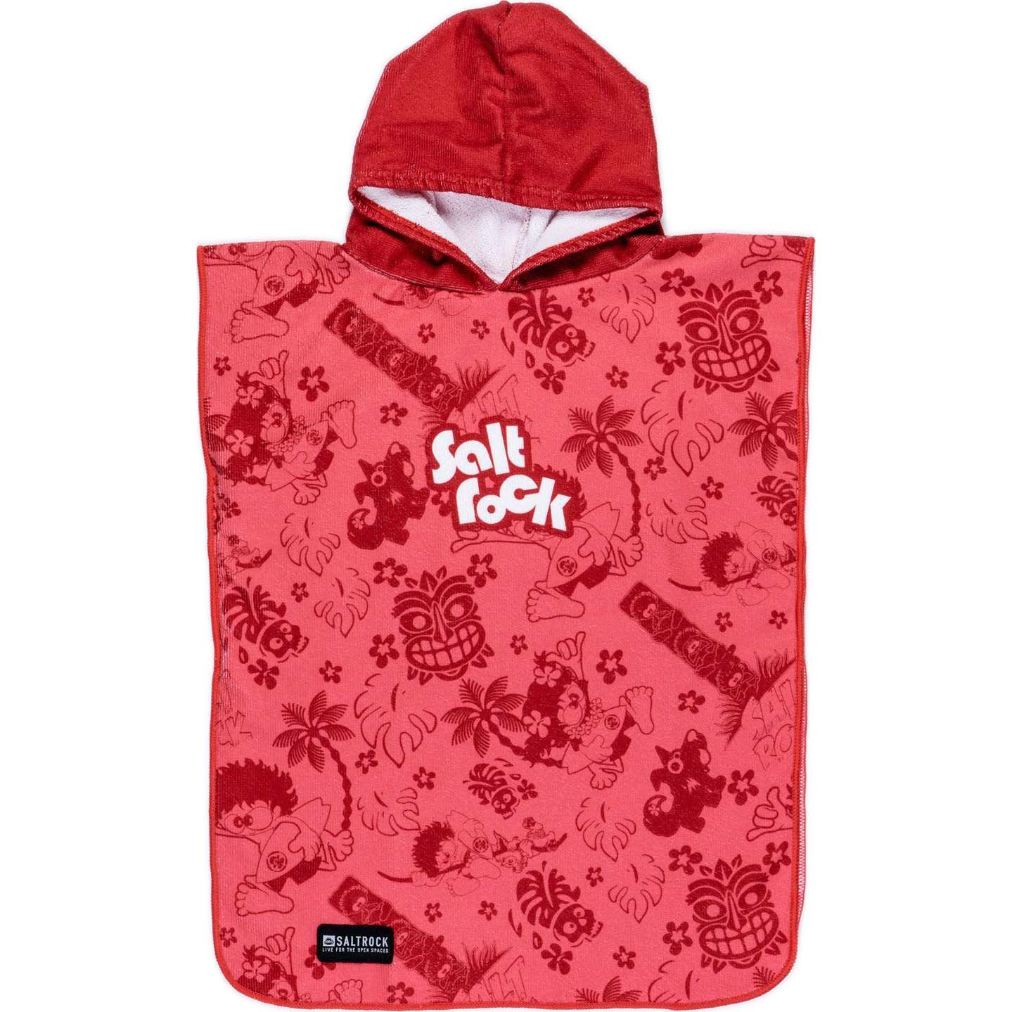 Saltrock Tiki Tok Kids Microfiber Changing Towel Red SkateHut