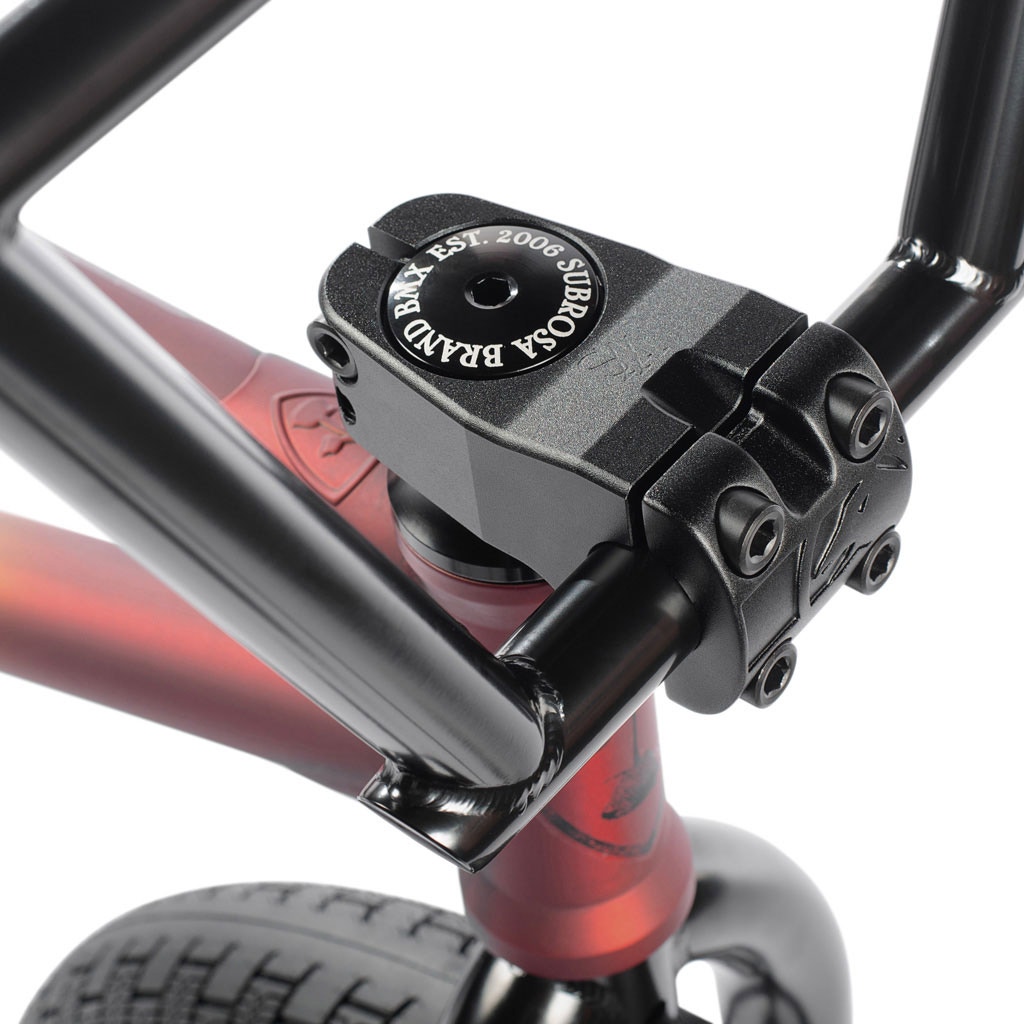 Subrosa 2022 Letum Complete BMX Matte Trans Red Fade SkateHut