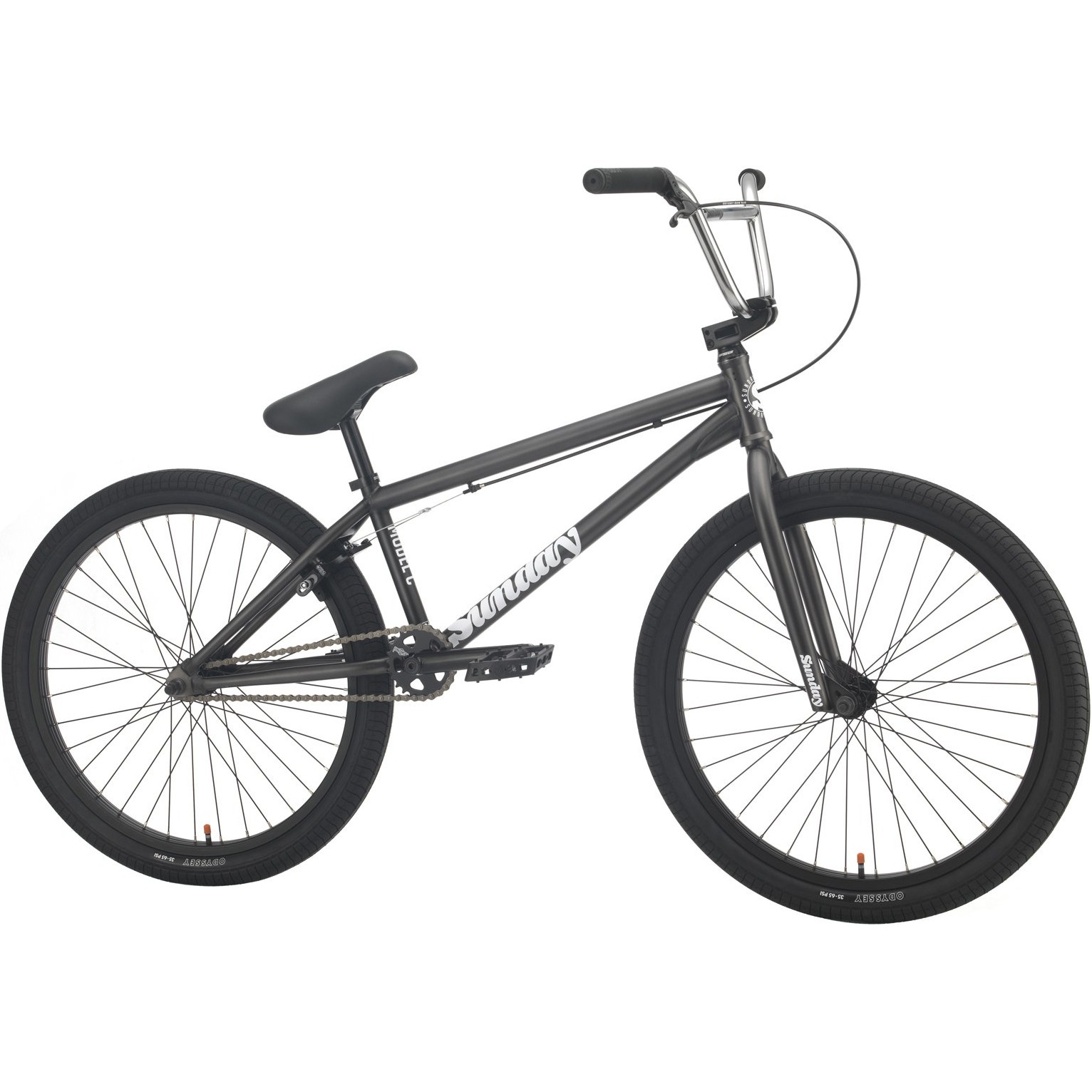 Sunday Model C 24 2021 Complete BMX Gloss Surf Blue SkateHut