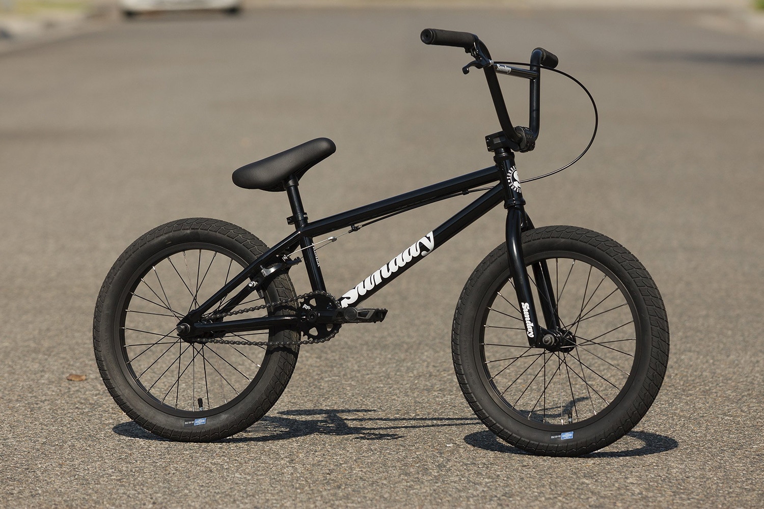 Sunday 2022 Primer 18 Complete BMX Gloss Black SkateHut