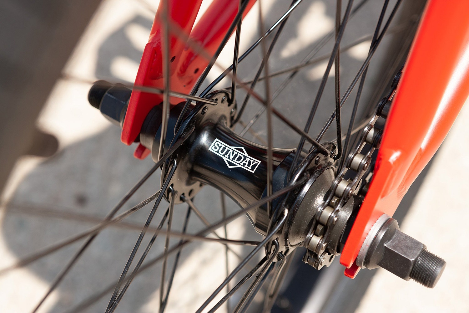 Sunday bmx red cheap