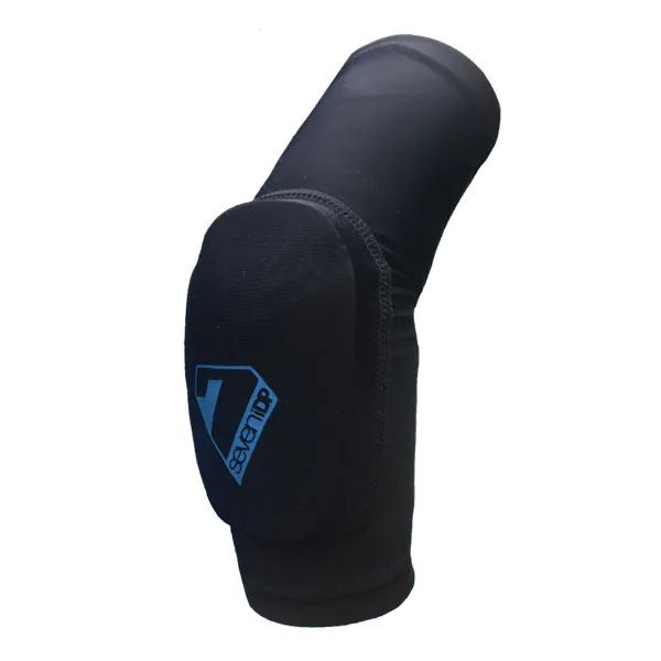 7iDP Transition Kids MTB Knee Pads Black SkateHut