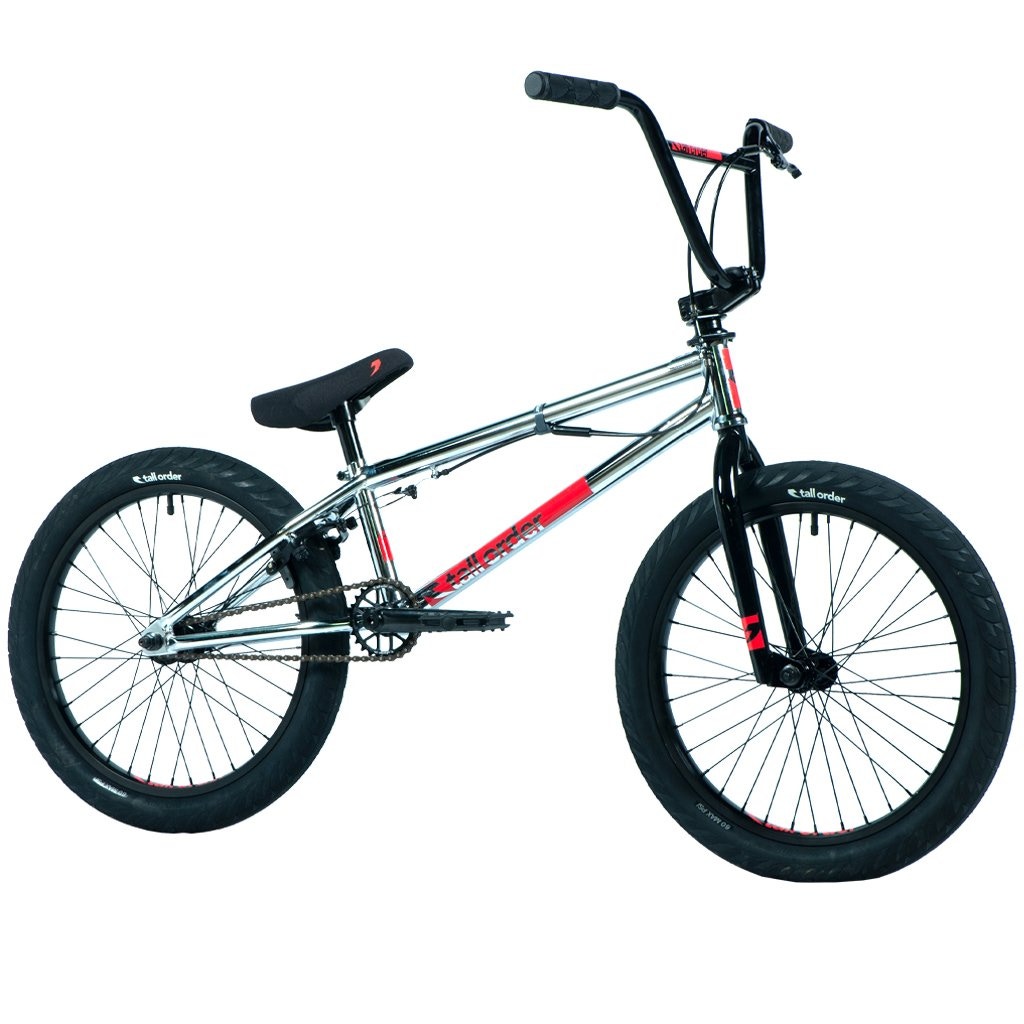Tall Order Flair Park 20 Complete BMX Chrome Black SkateHut
