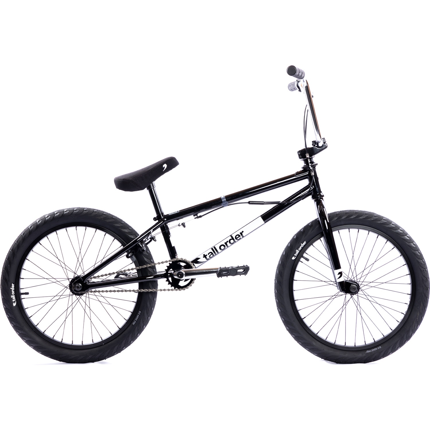 Tall Order 2022 Pro Park 20 Complete BMX Gloss Black Chrome