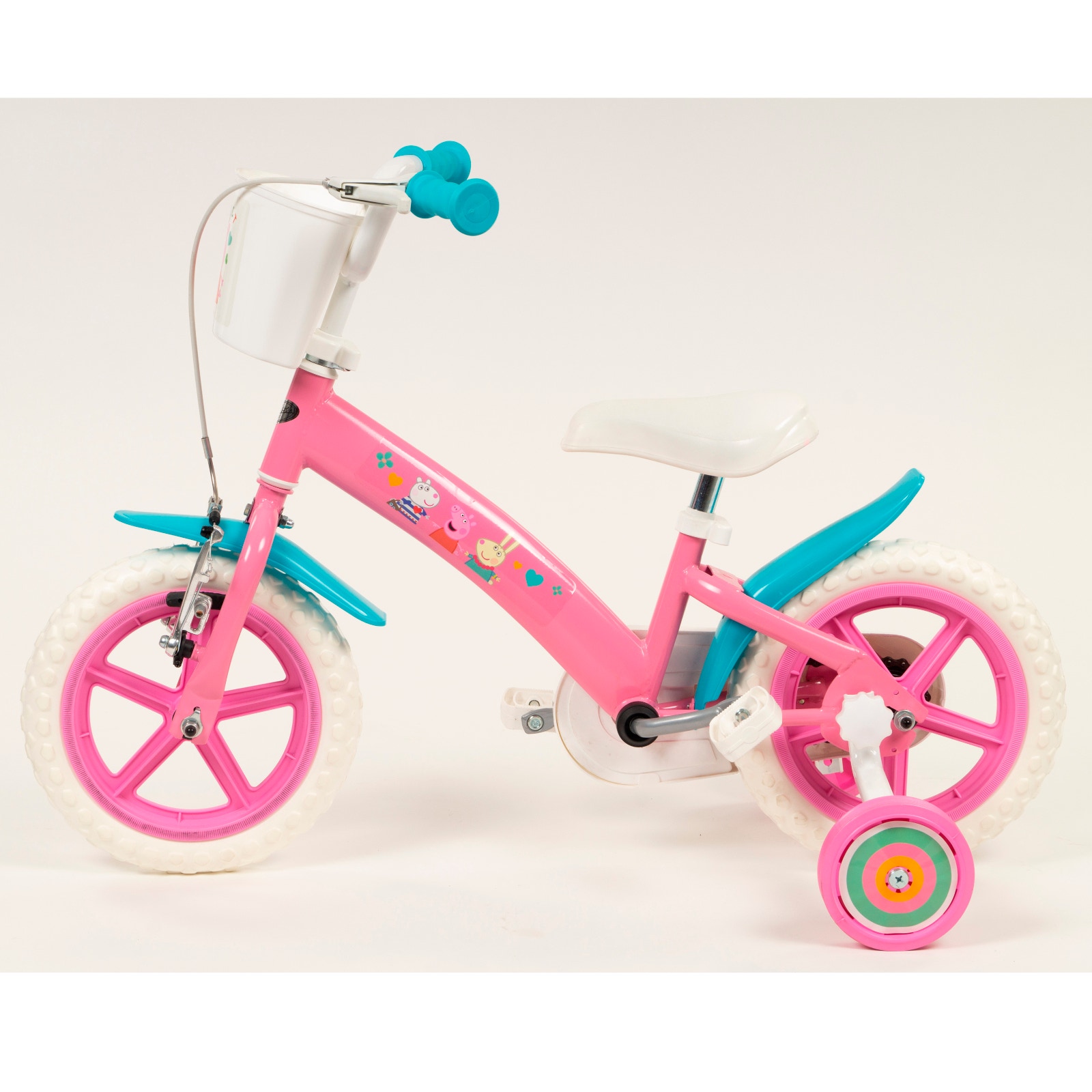 Toimsa Bikes 12 Peppa Pig Bicycle Pink SkateHut