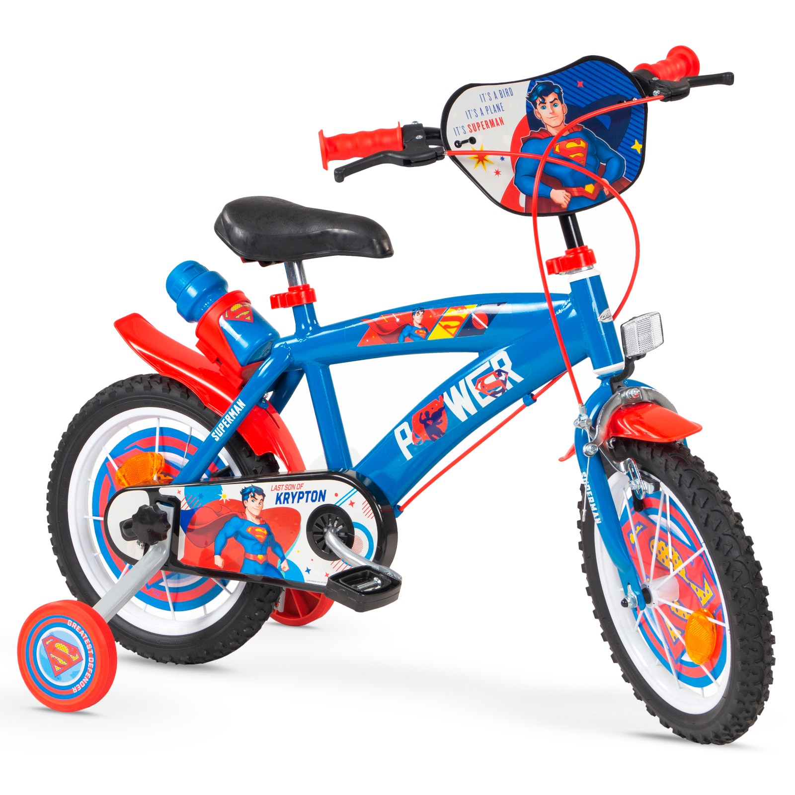 Toimsa Bikes 14 Superman Bicycle Blue