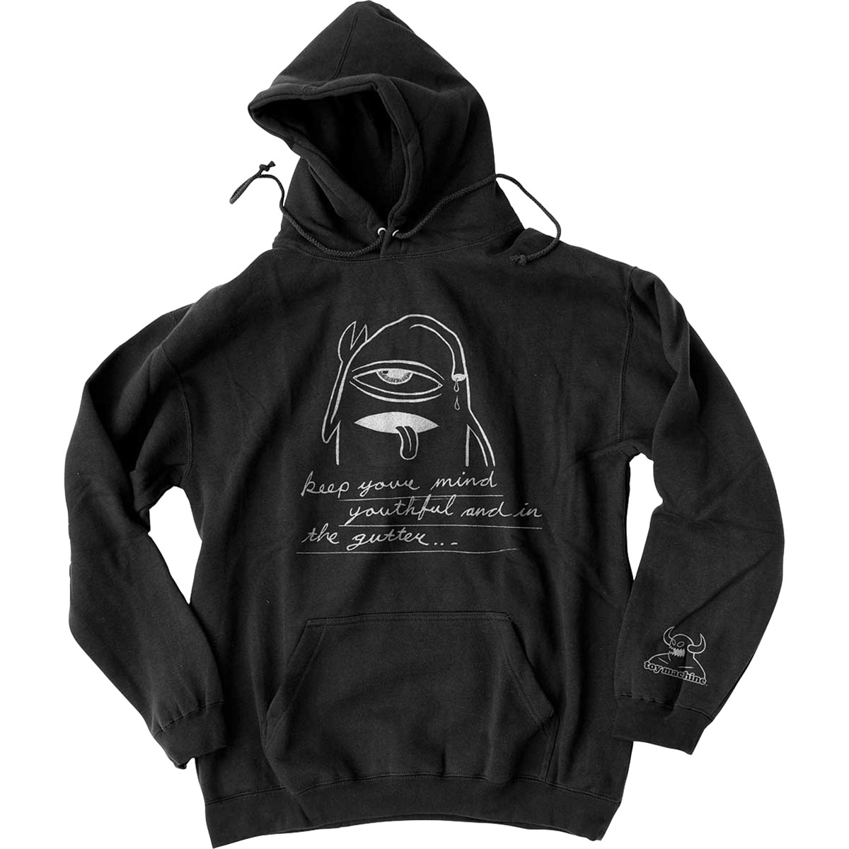 Toy Machine Youthful Hoodie Black SkateHut