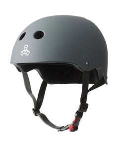 Triple 8 The Certified Sweatsaver Helmet - Carbon Rubber