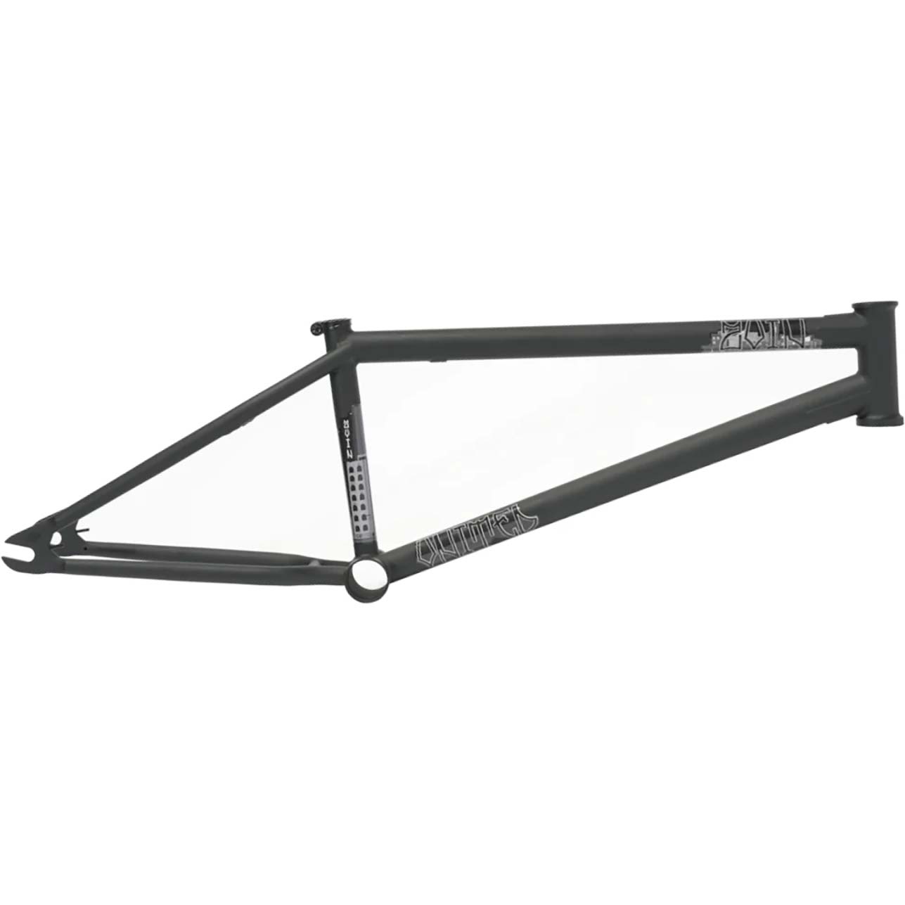Matte black bmx frame cheap