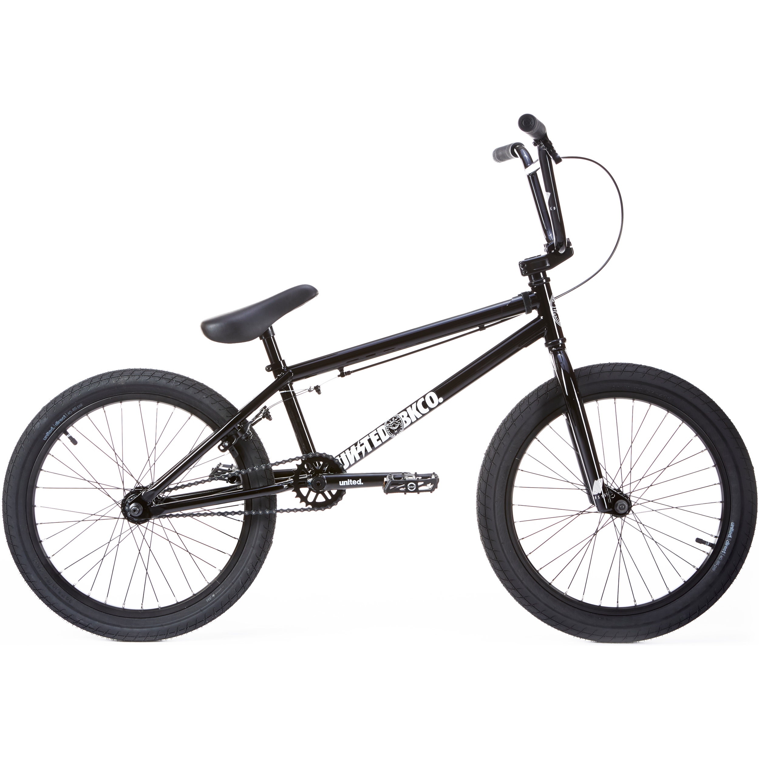 United Recruit 20 2021 Complete BMX Gloss Black SkateHut
