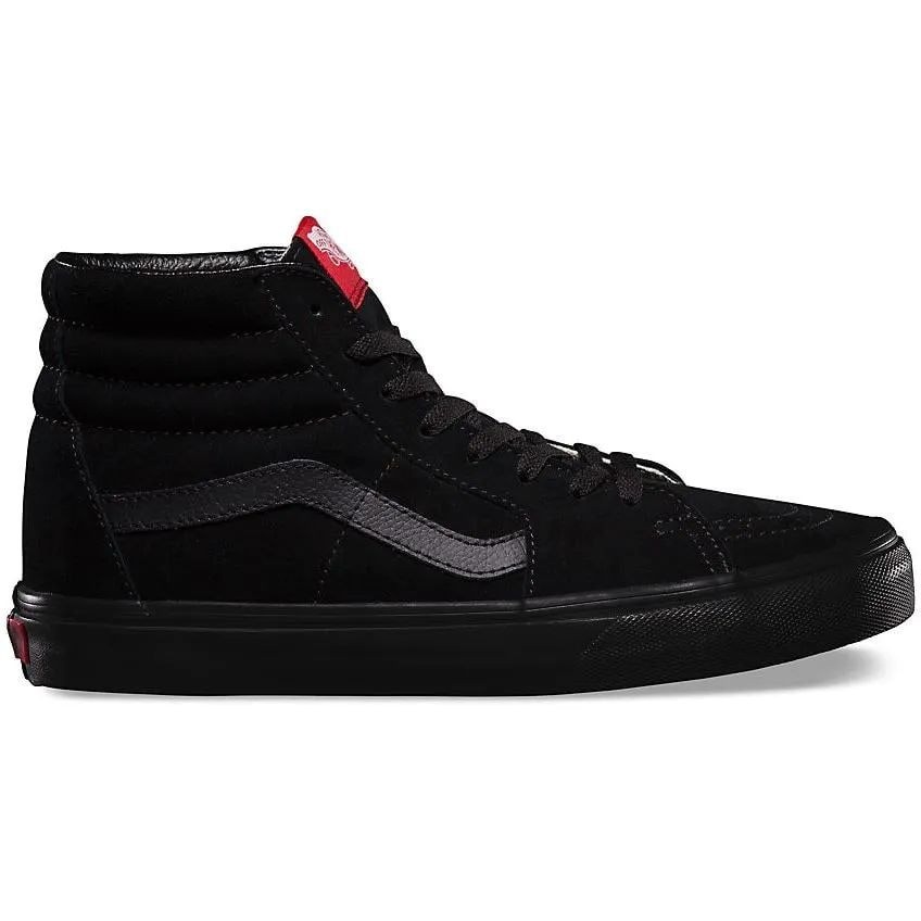Vans Sk8 Hi Skate Shoes Black Black SkateHut