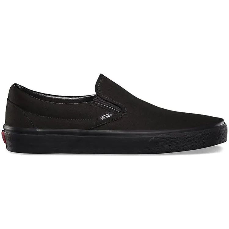 Vans slip on skate shoe black on sale