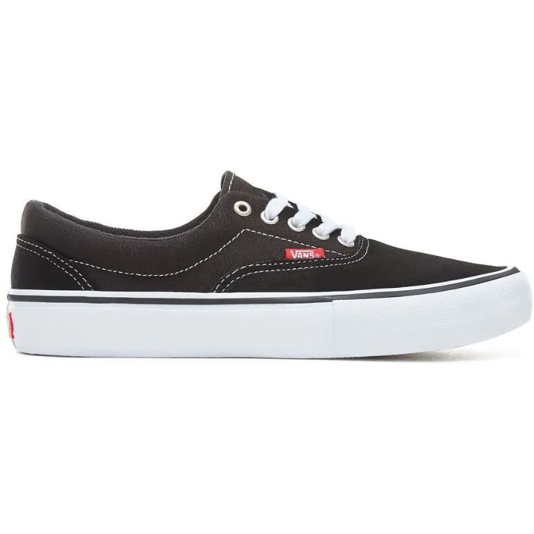 Vans Era Pro Skate Shoes Black White Gum SkateHut