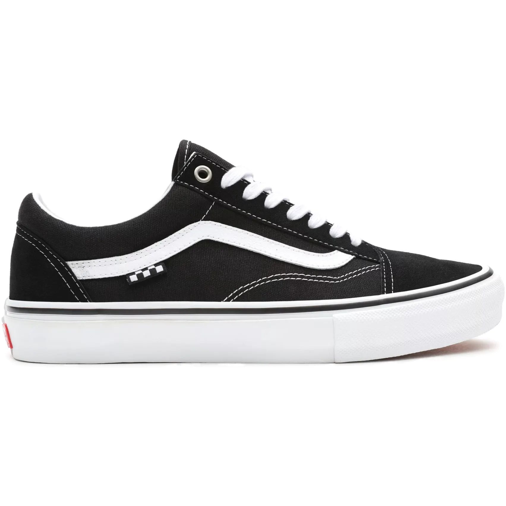 Cosmetic Damage Vans Skate Old Skool Skate Shoes Black White UK 10 SkateHut