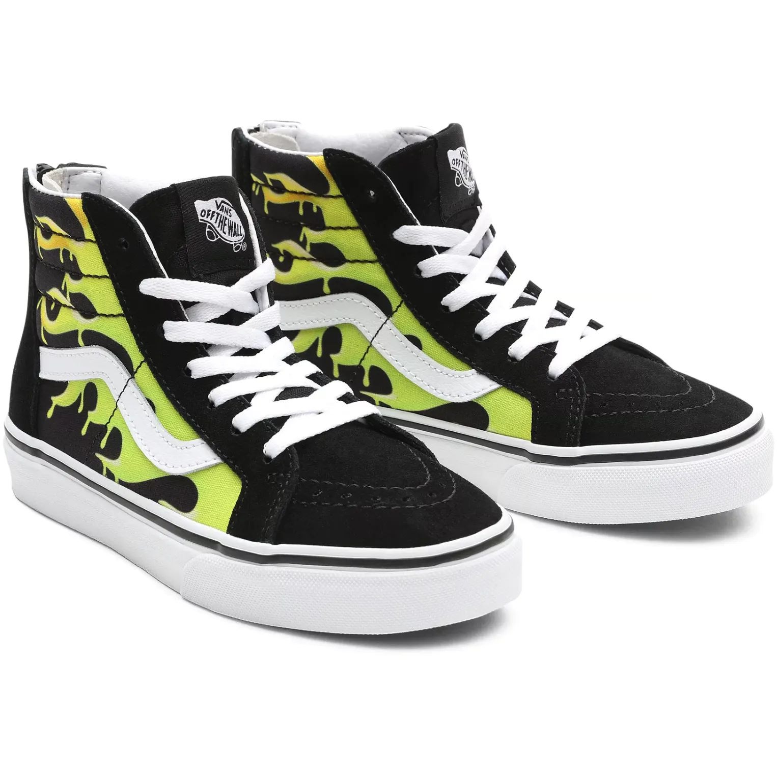 Vans high top with zipper store