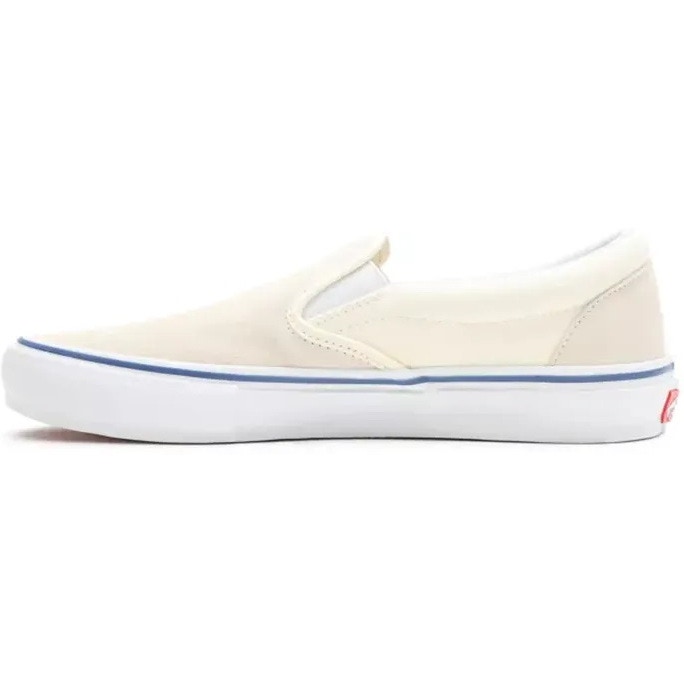 Vans Skate Slip On Skate Shoes Off White SkateHut