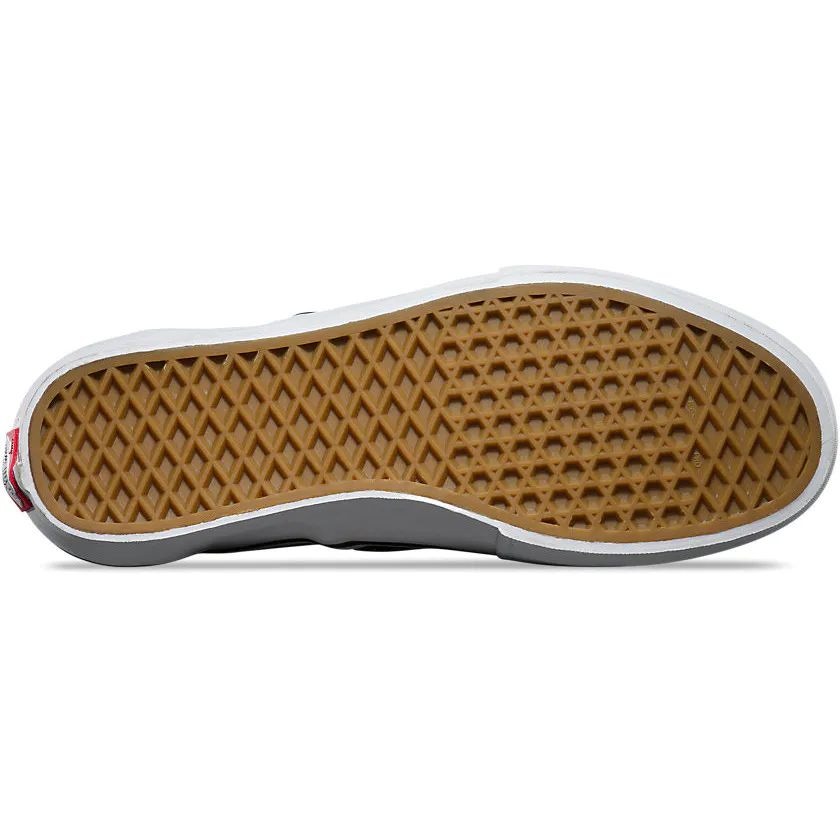 Vans slip on pro white gum on sale