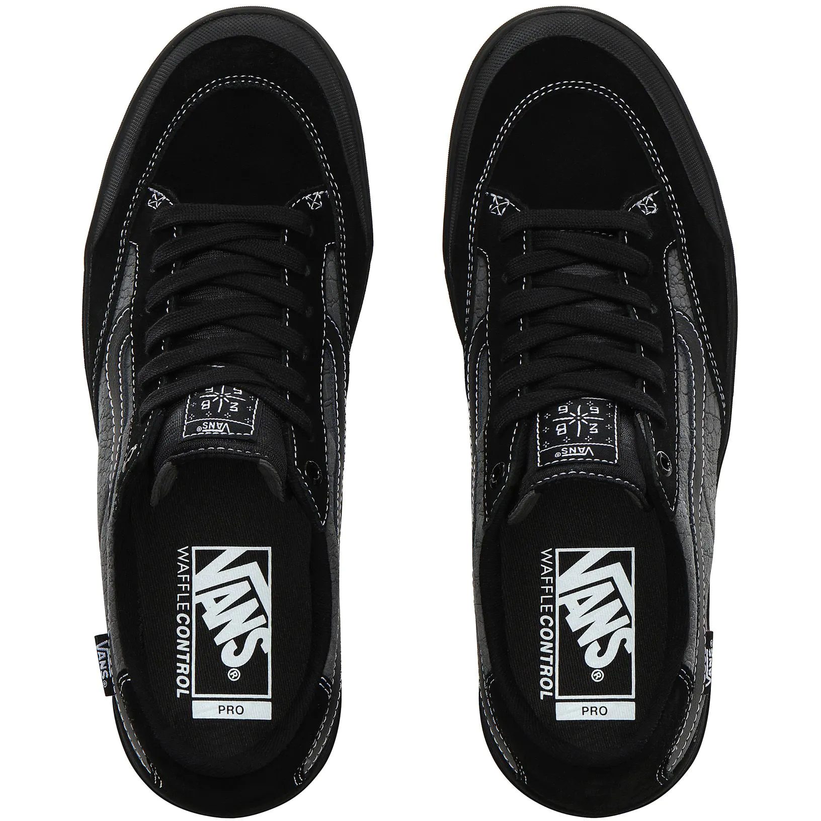 Vans Berle Pro Croc Skate Shoes Black Pewter SkateHut