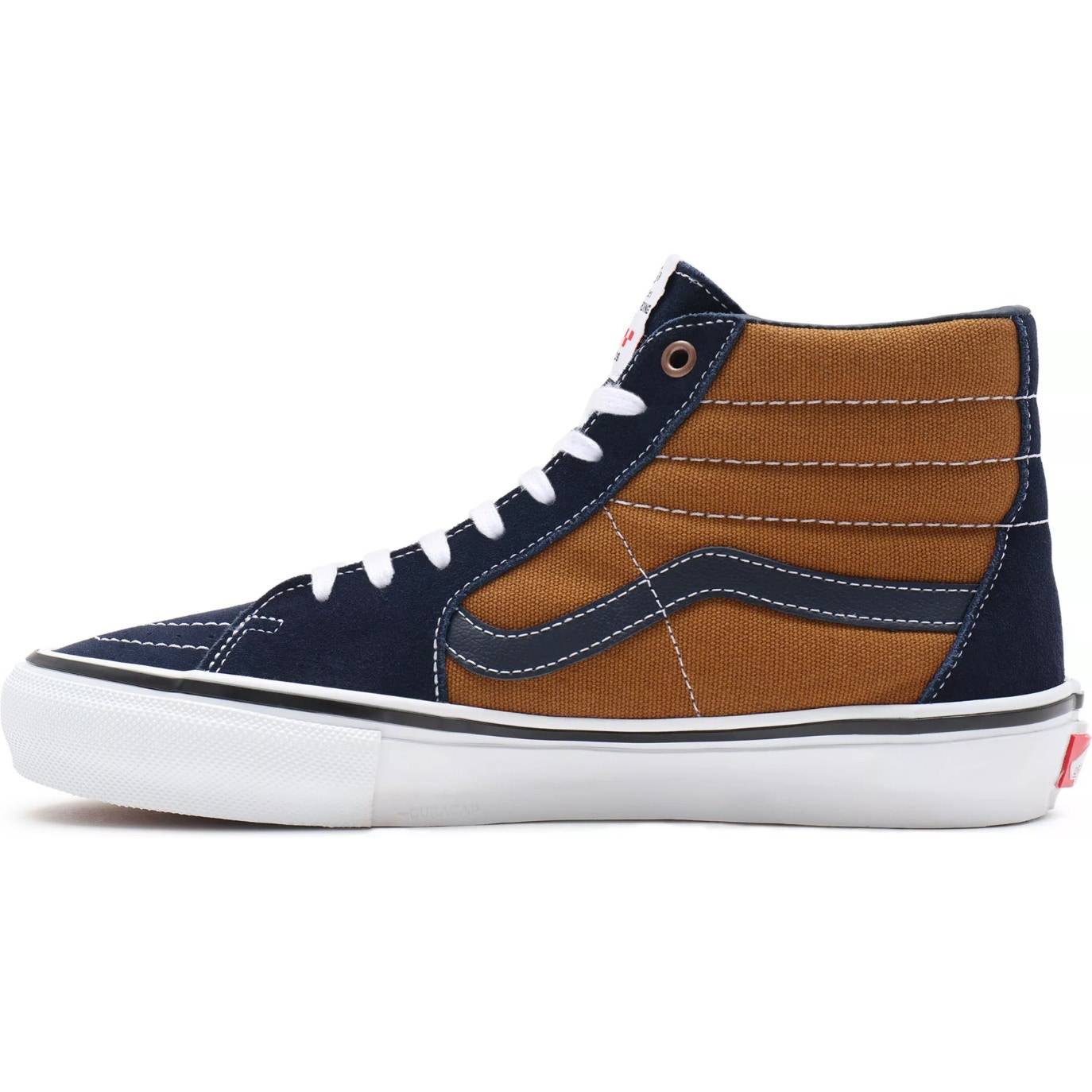 Brown van high tops cheap