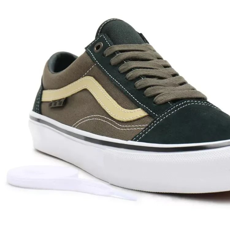 Vans Skate Old Skool Skate Shoes Scarab Military SkateHut