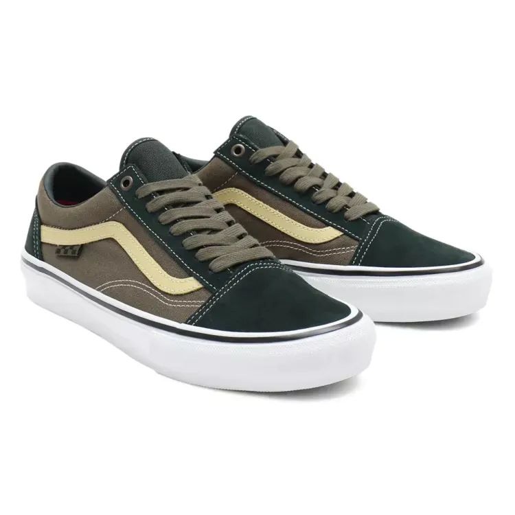 Vans Skate Old Skool Skate Shoes Scarab Military SkateHut