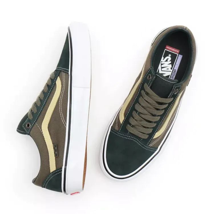 Vans old skool military green cheap