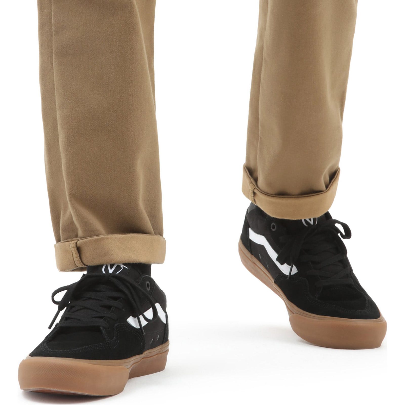 Vans Rowan Skate Shoes Black Gum SkateHut