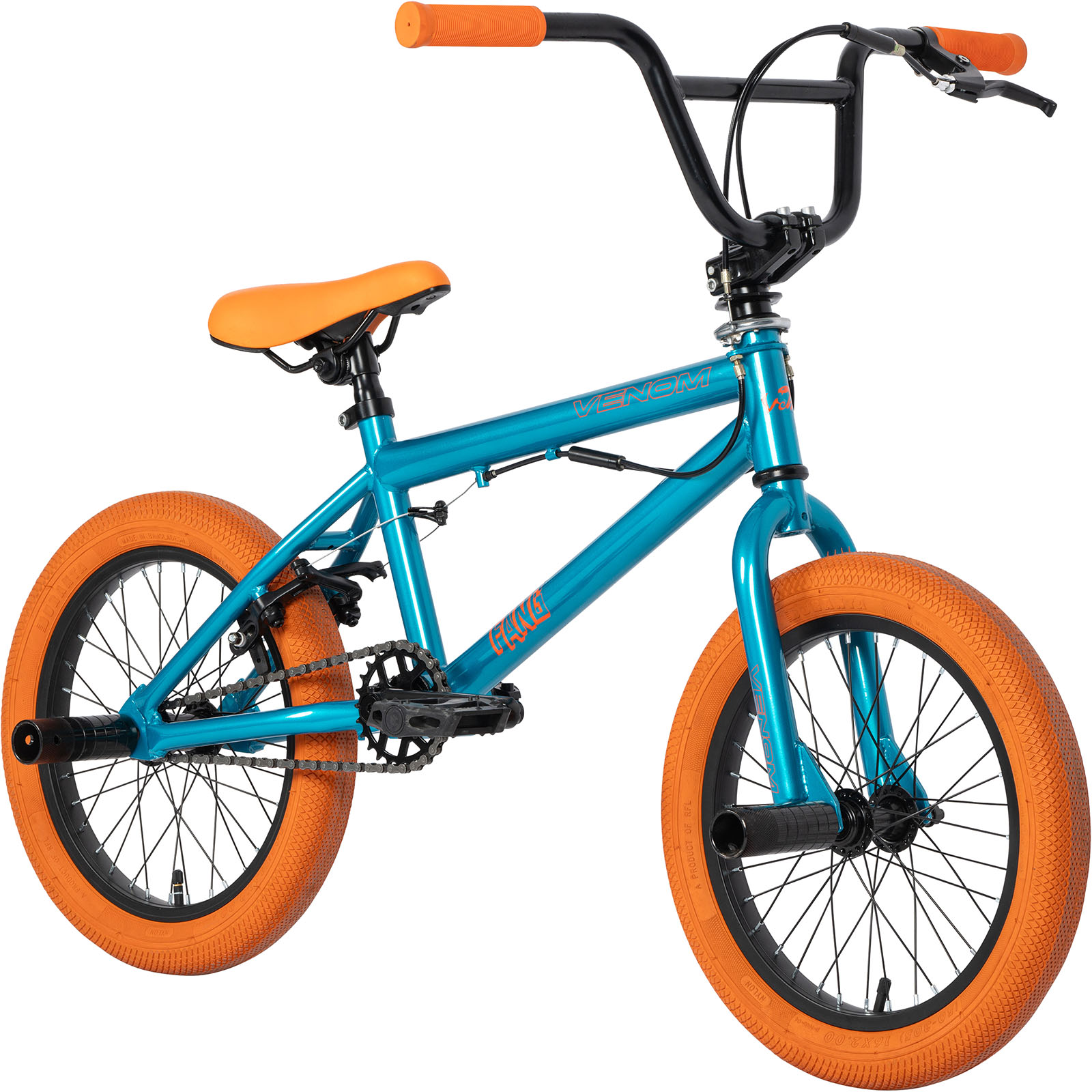 Orange bmx bike discount
