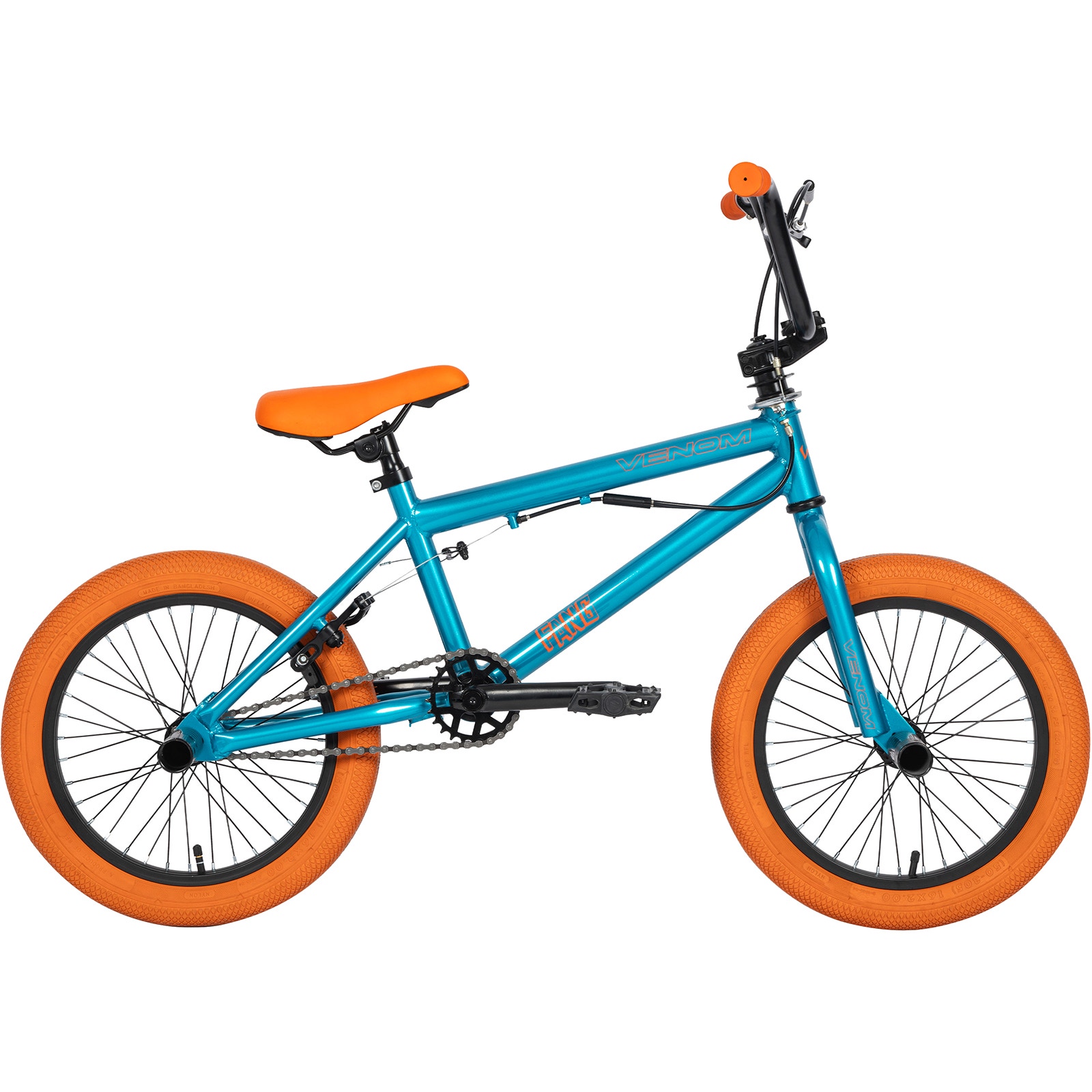 Venom Viper 16 Complete BMX Teal Orange SkateHut